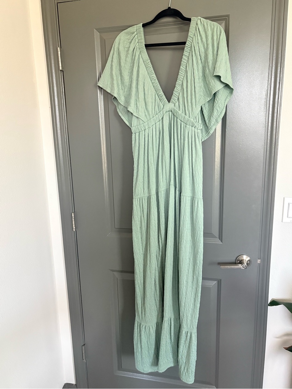Free People Mint Green Maxi Dress
